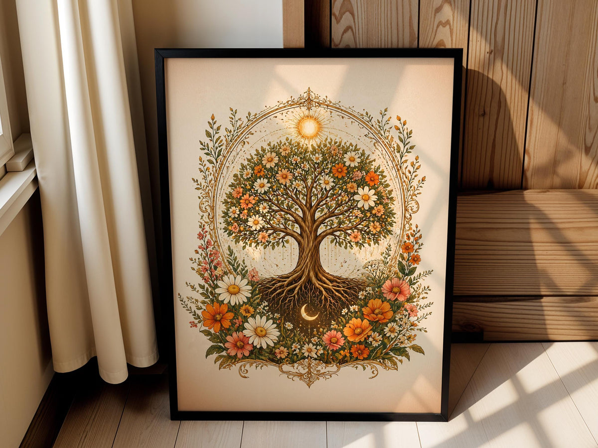 Floral Tree of Life