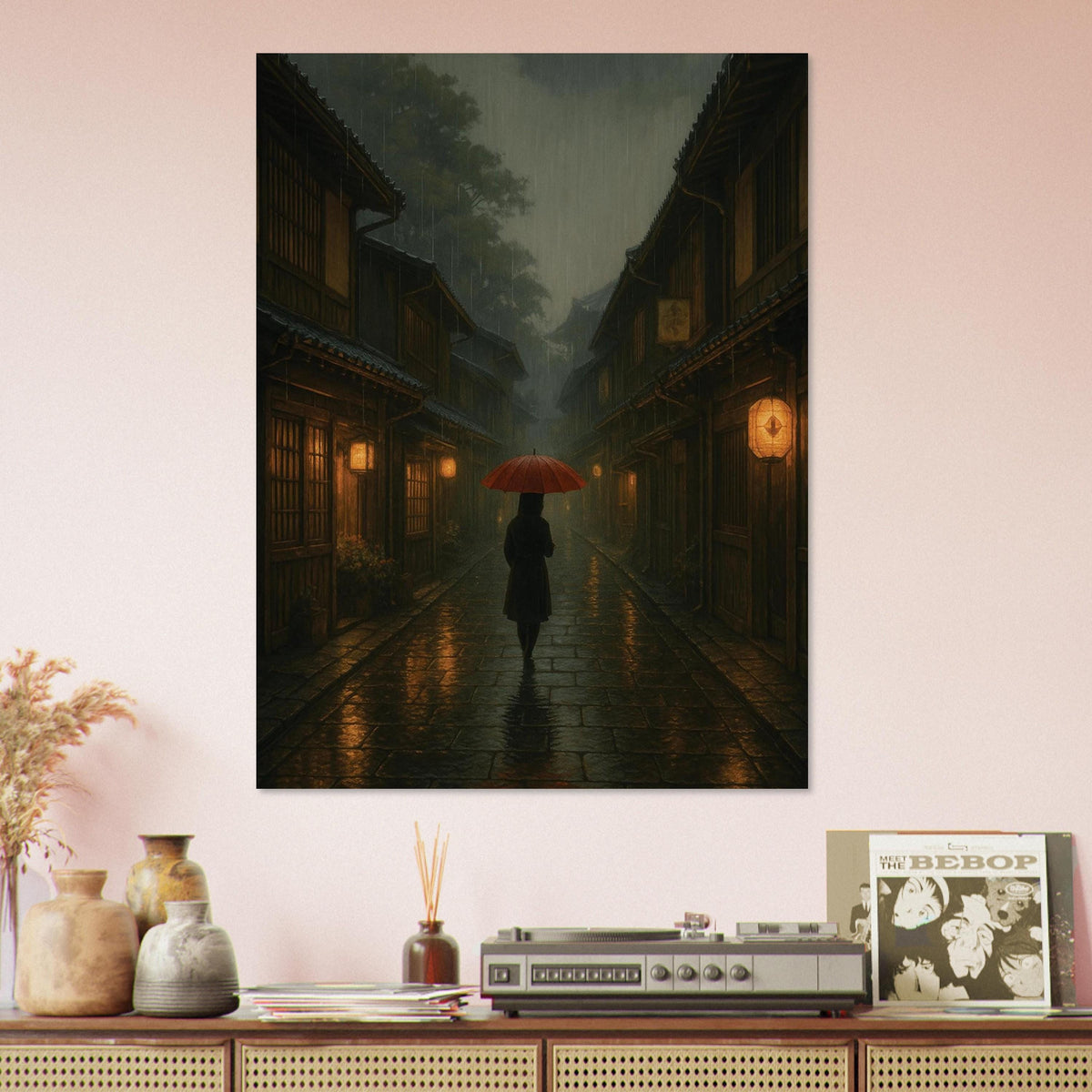 Rainy Tokyo Street