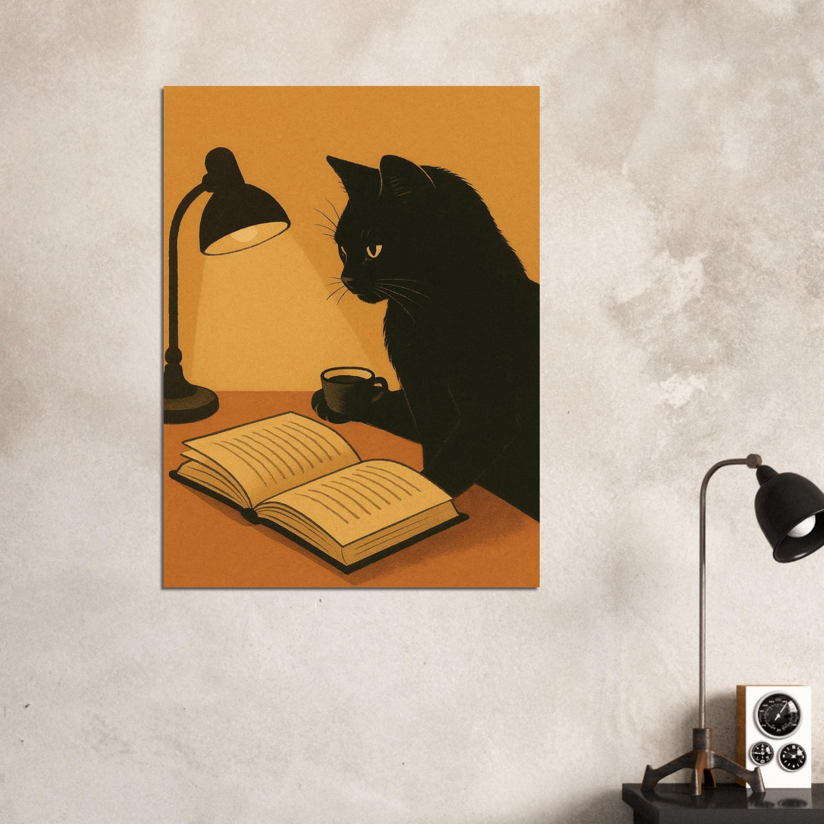 Reading Bookshop Cat