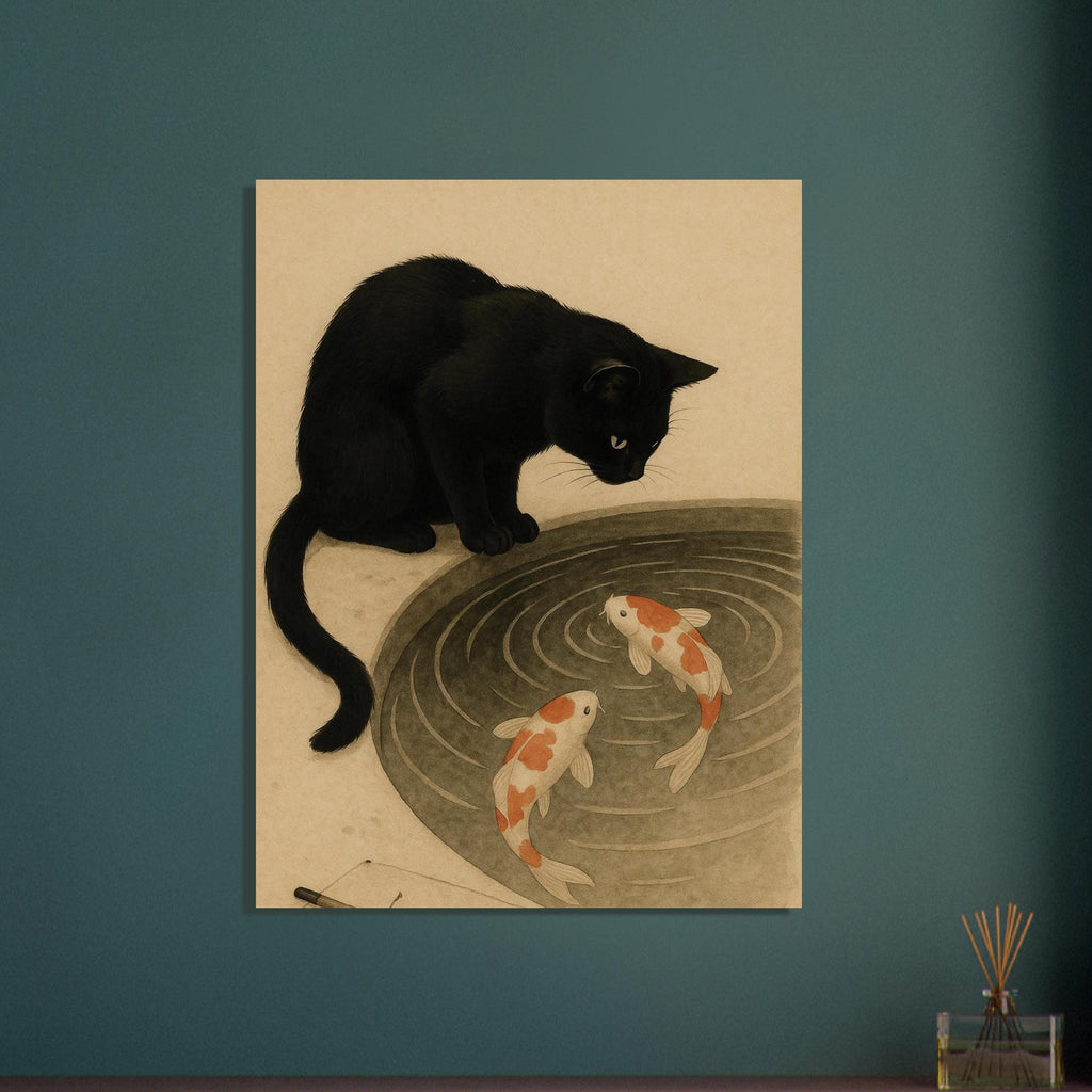 Black Cat Koi Pond