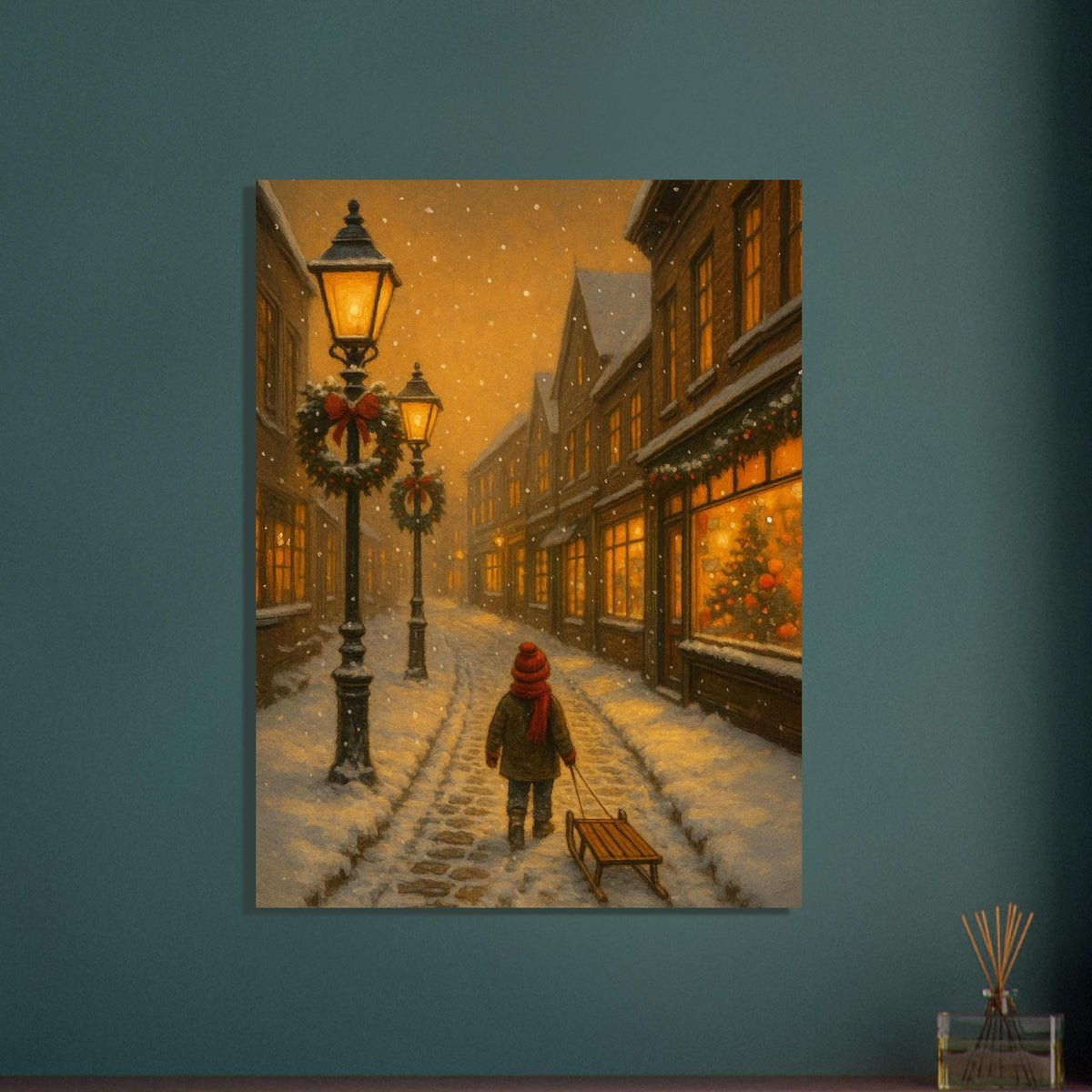 Cozy Christmas Street