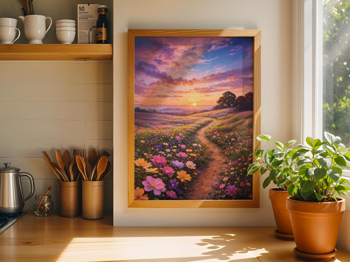 Sunset Wildflower Meadow