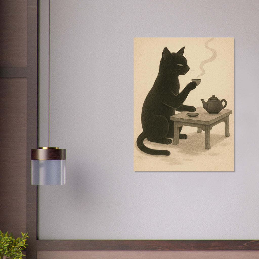 Japanese Tea Cat