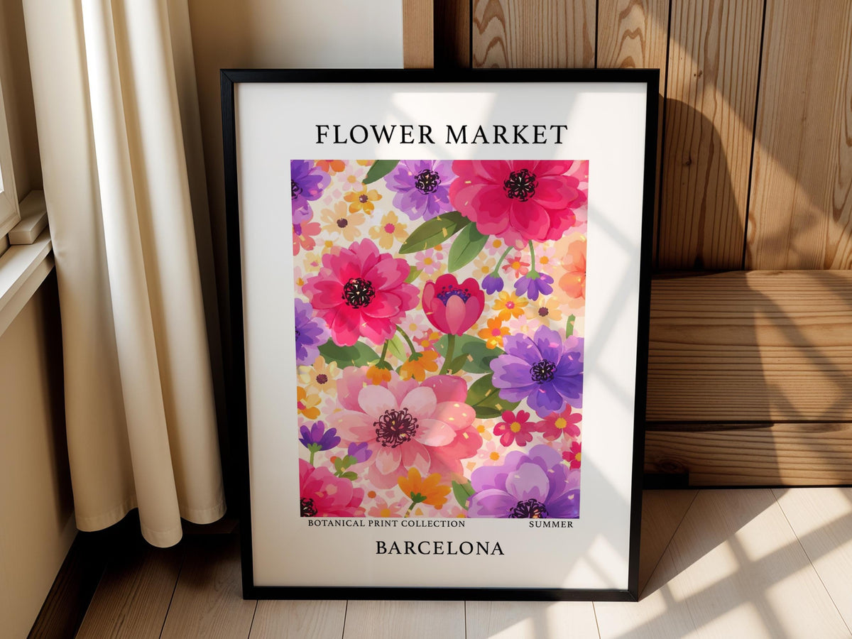 Barcelona Flower Market