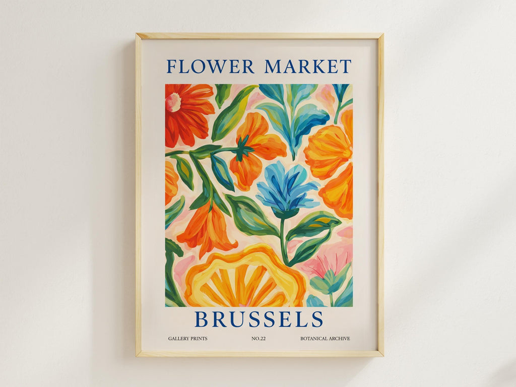 Brussels Flower Market