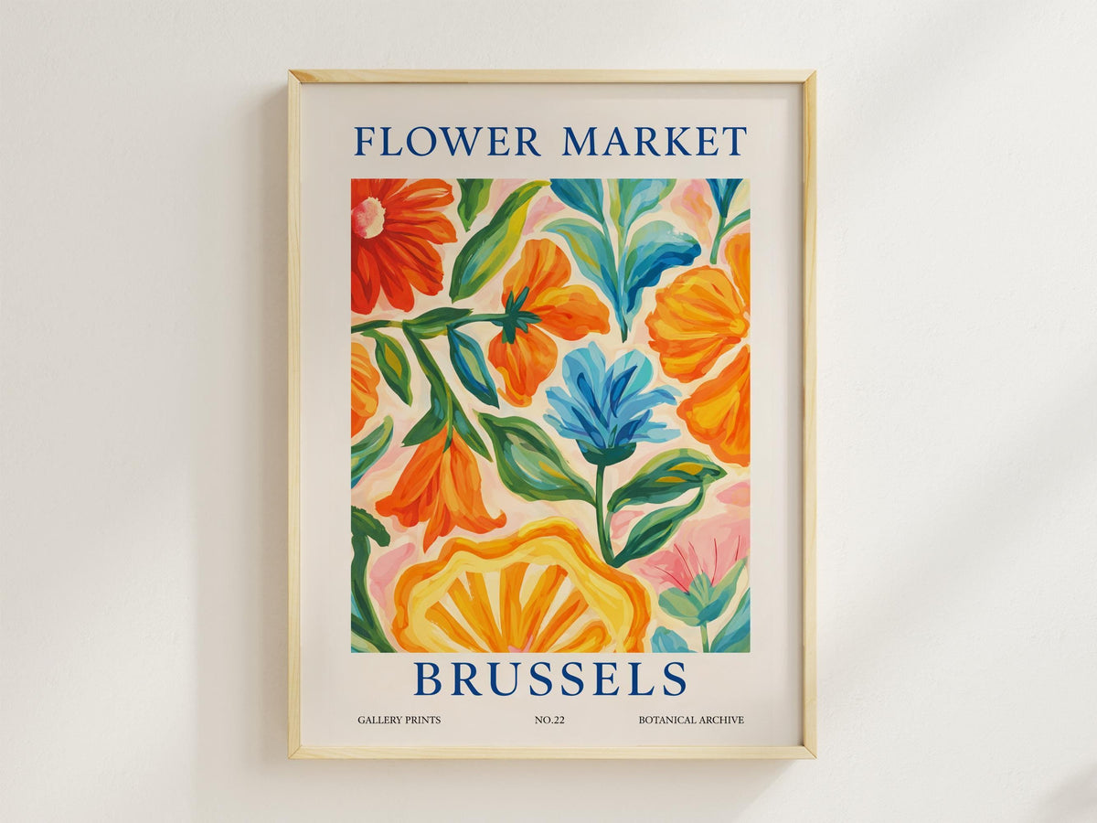 Brussels Flower Market