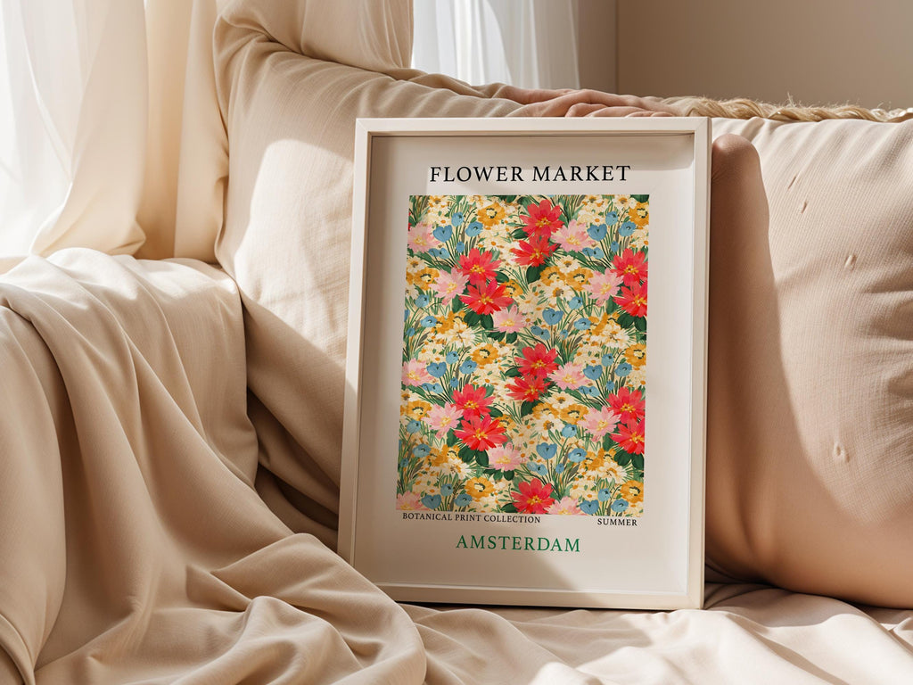 Vintage Amsterdam Flower Market