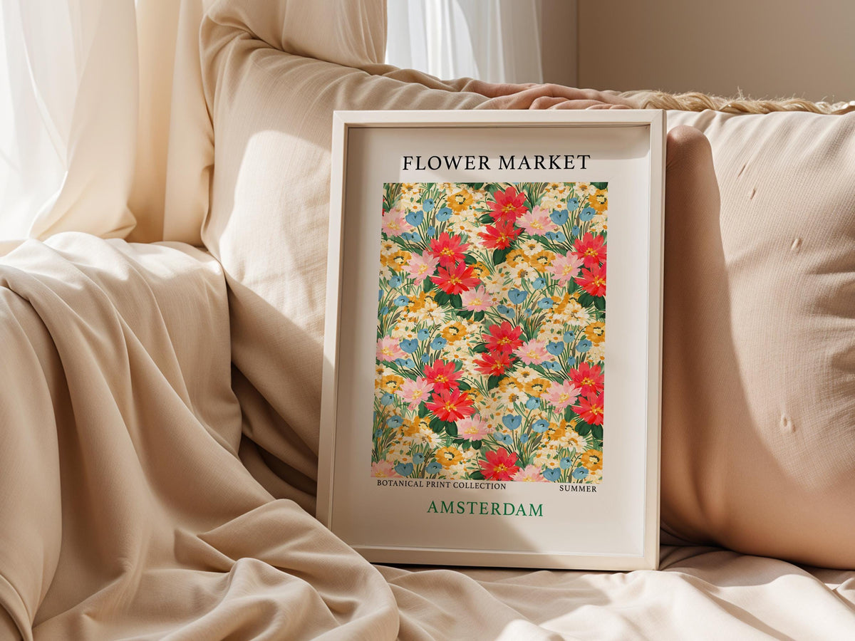Vintage Amsterdam Flower Market