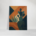 Abstract Desert Cactus