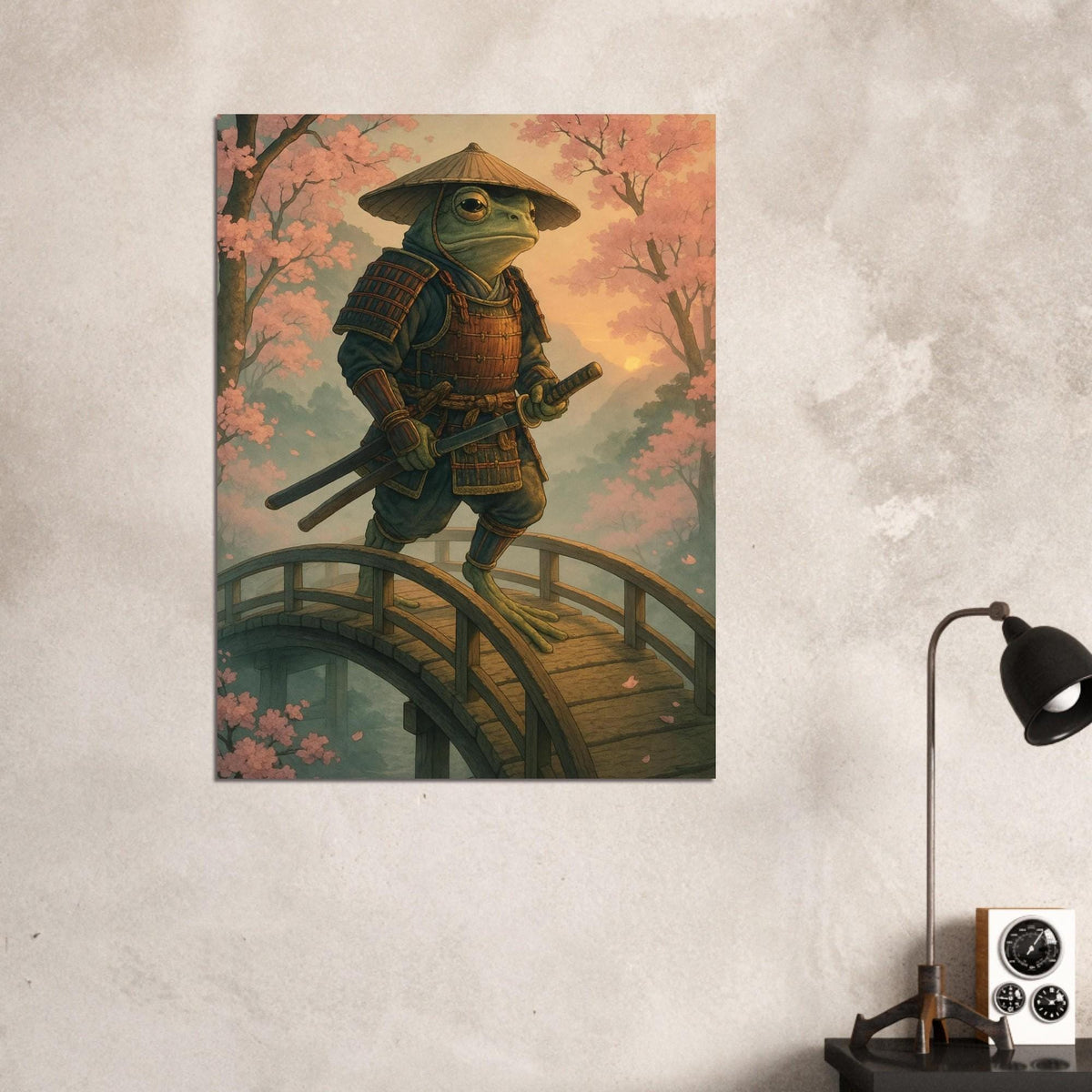 Warrior Samurai Frog