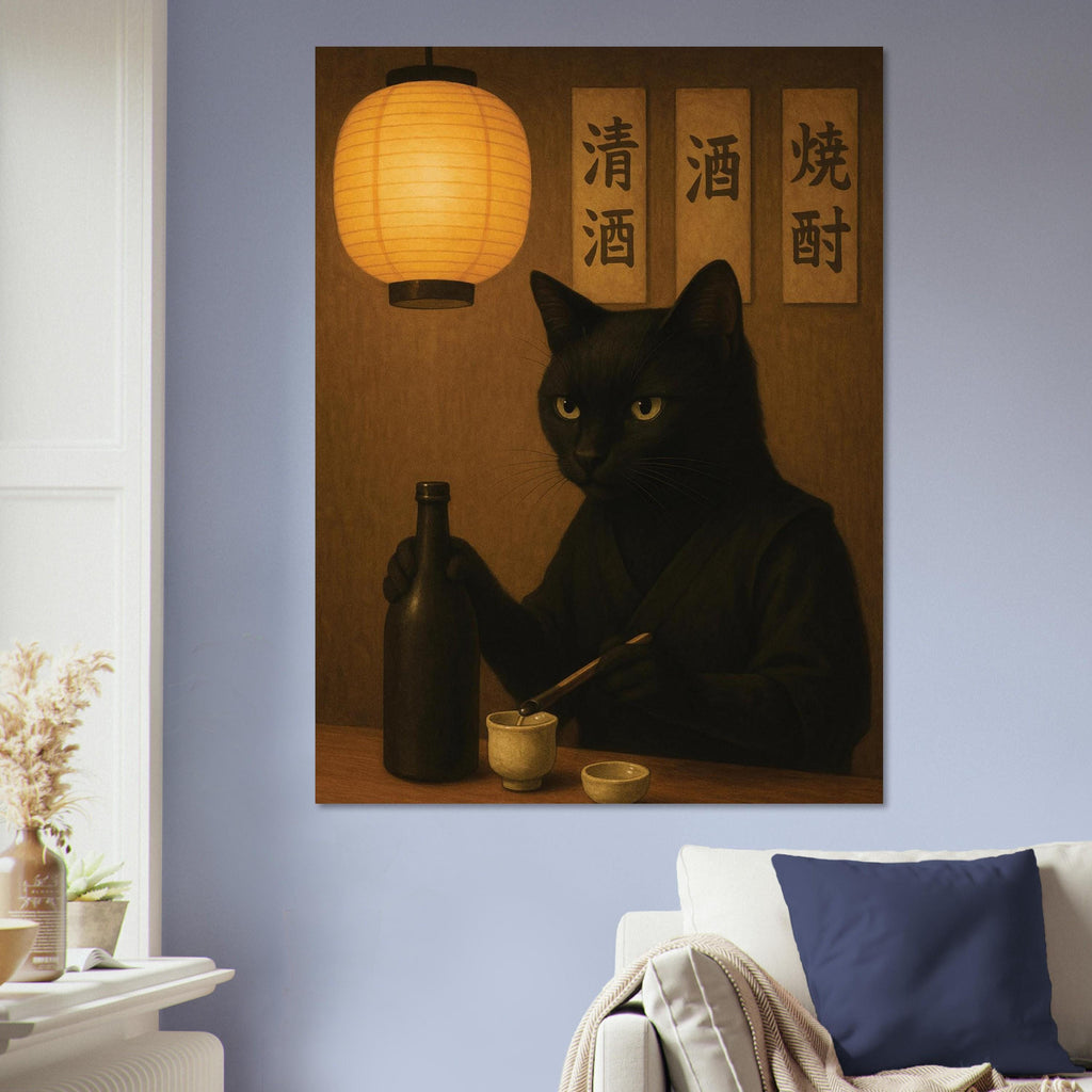 Japanese Sake Bar Cat