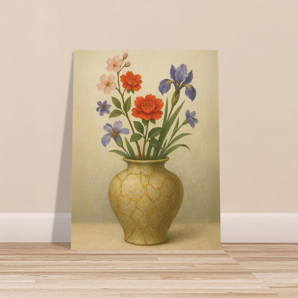 Golden Kintsugi Vase