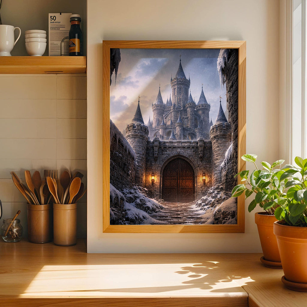 Snowy Gothic Castle