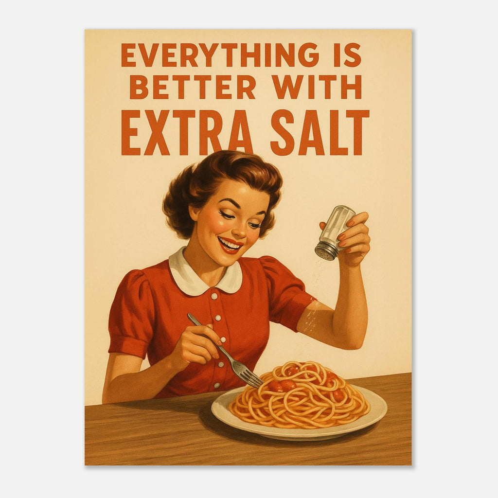 Retro Housewife Cooking