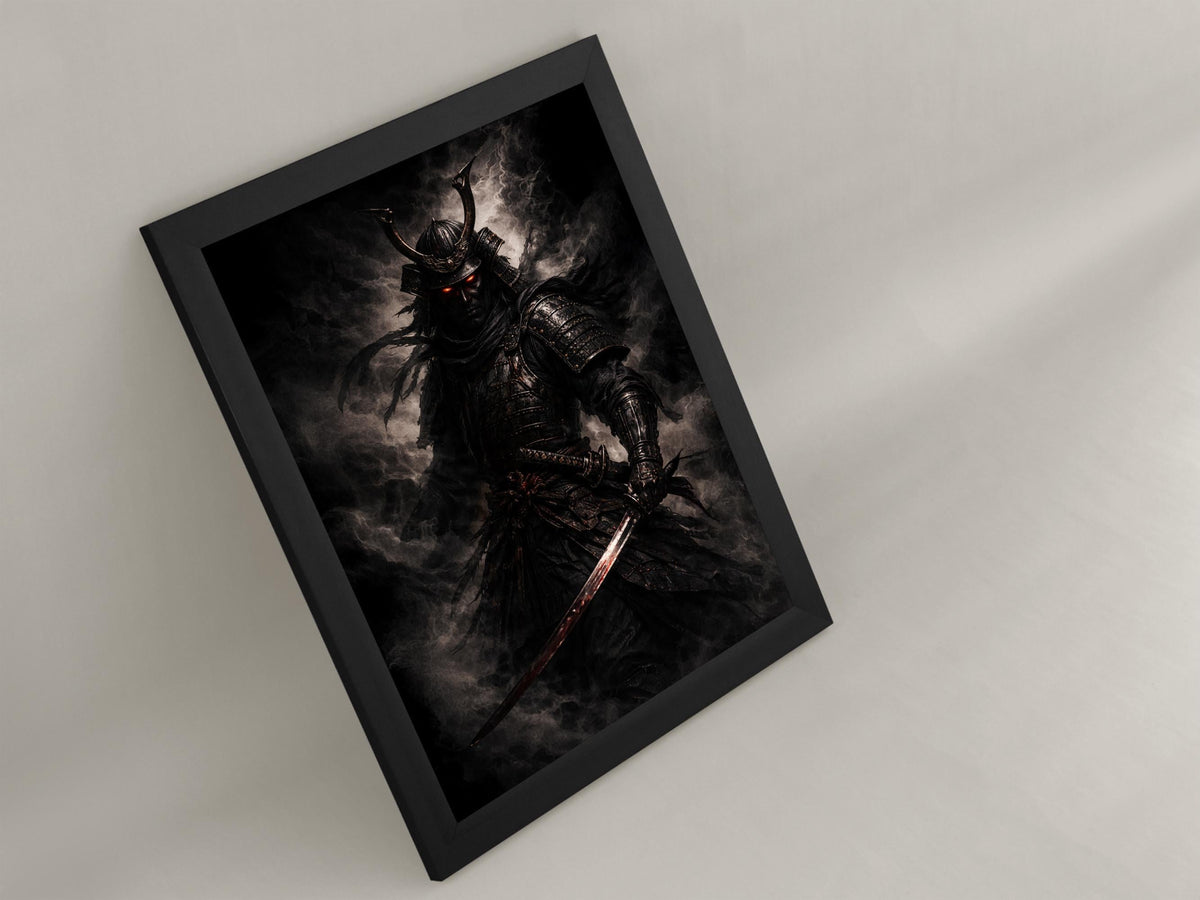Dark Moon Samurai Warrior