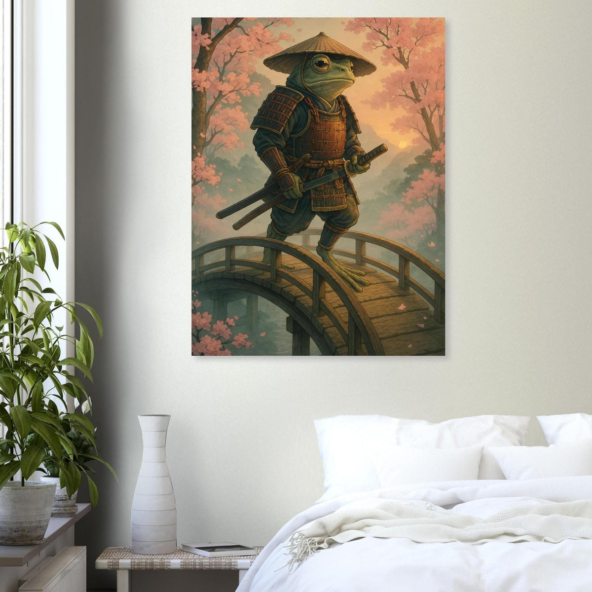 Warrior Samurai Frog