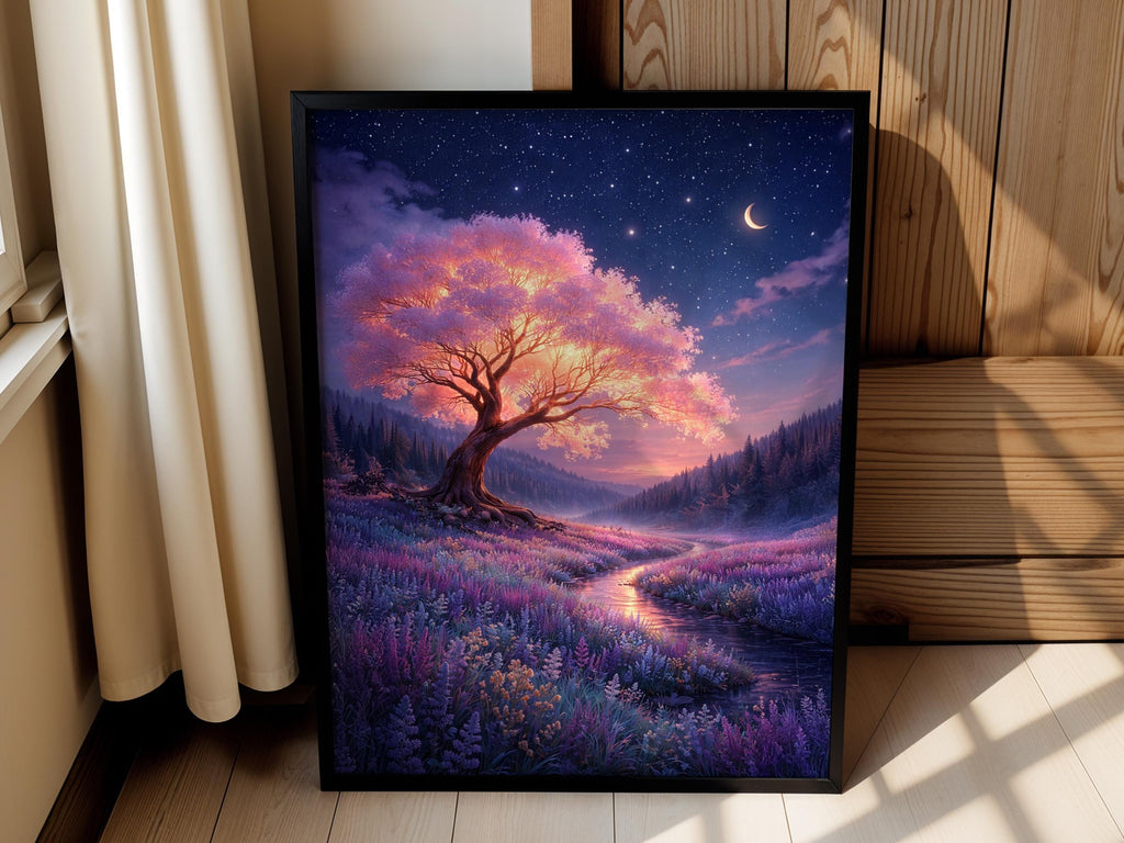 Pink Gold Tree of Life