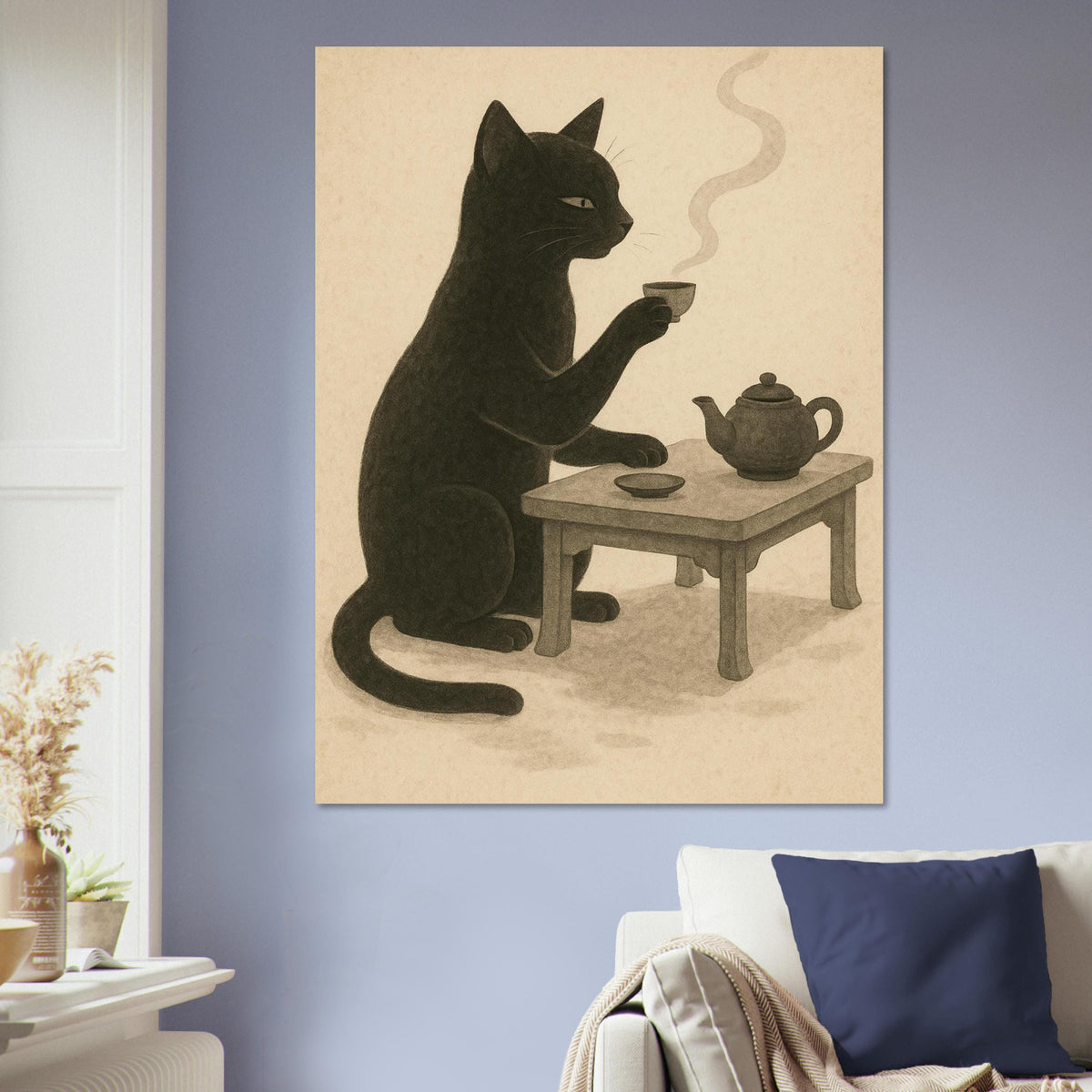 Japanese Tea Cat