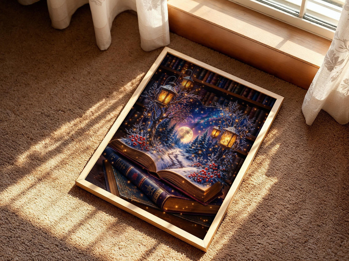 Magical Winter Library