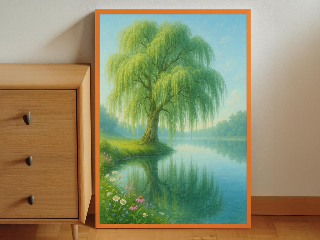 Serene Willow Tree