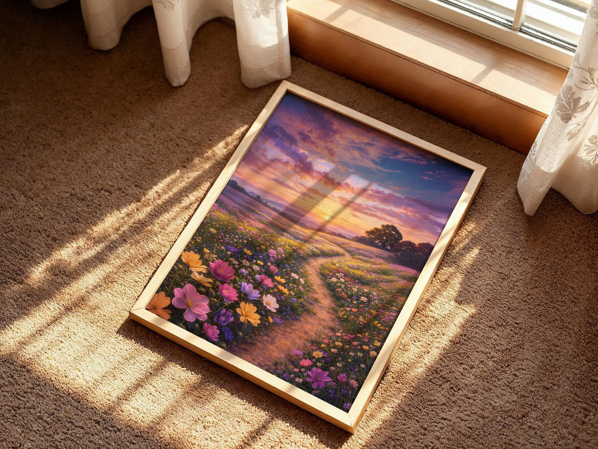 Sunset Wildflower Meadow