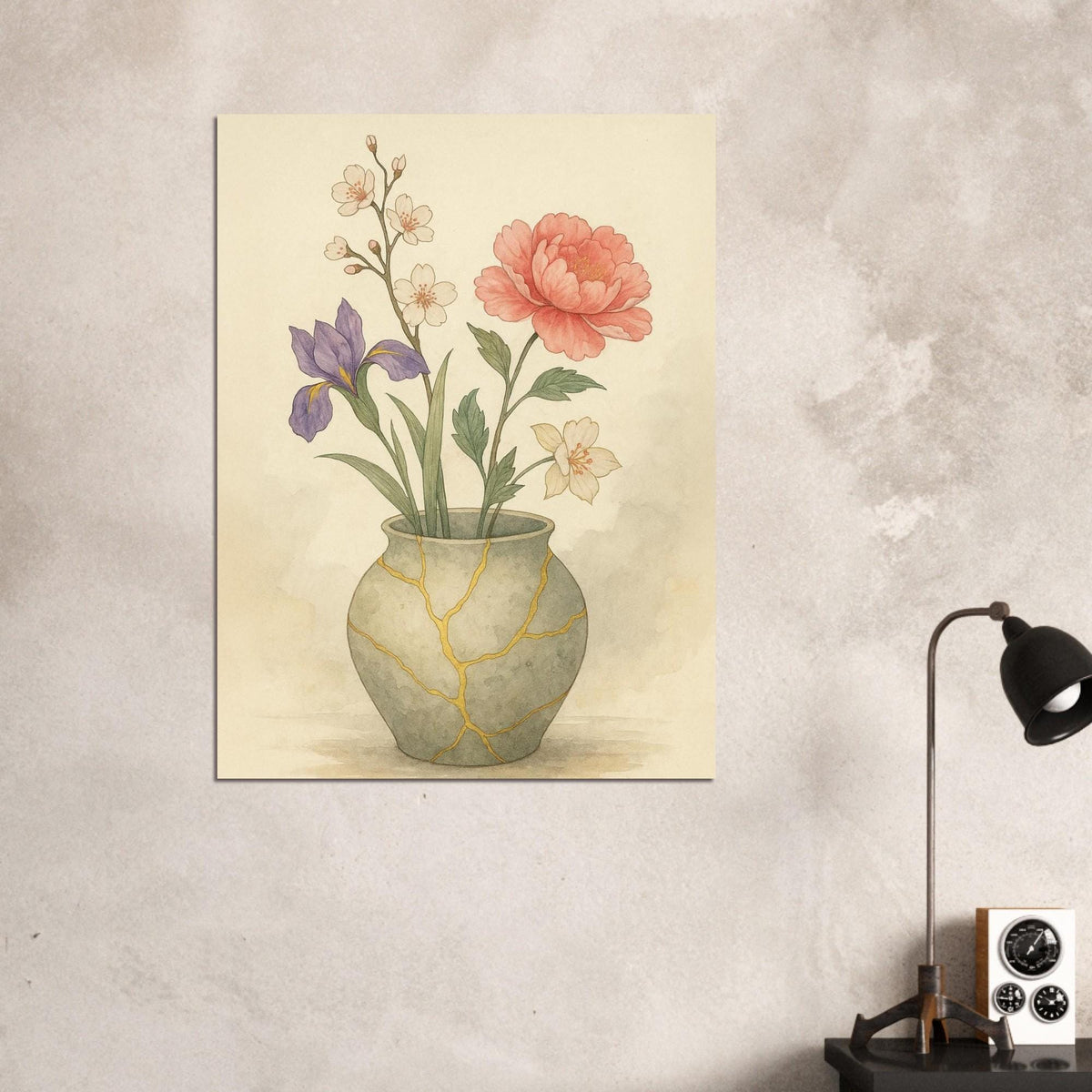 Kintsugi Floral Vase