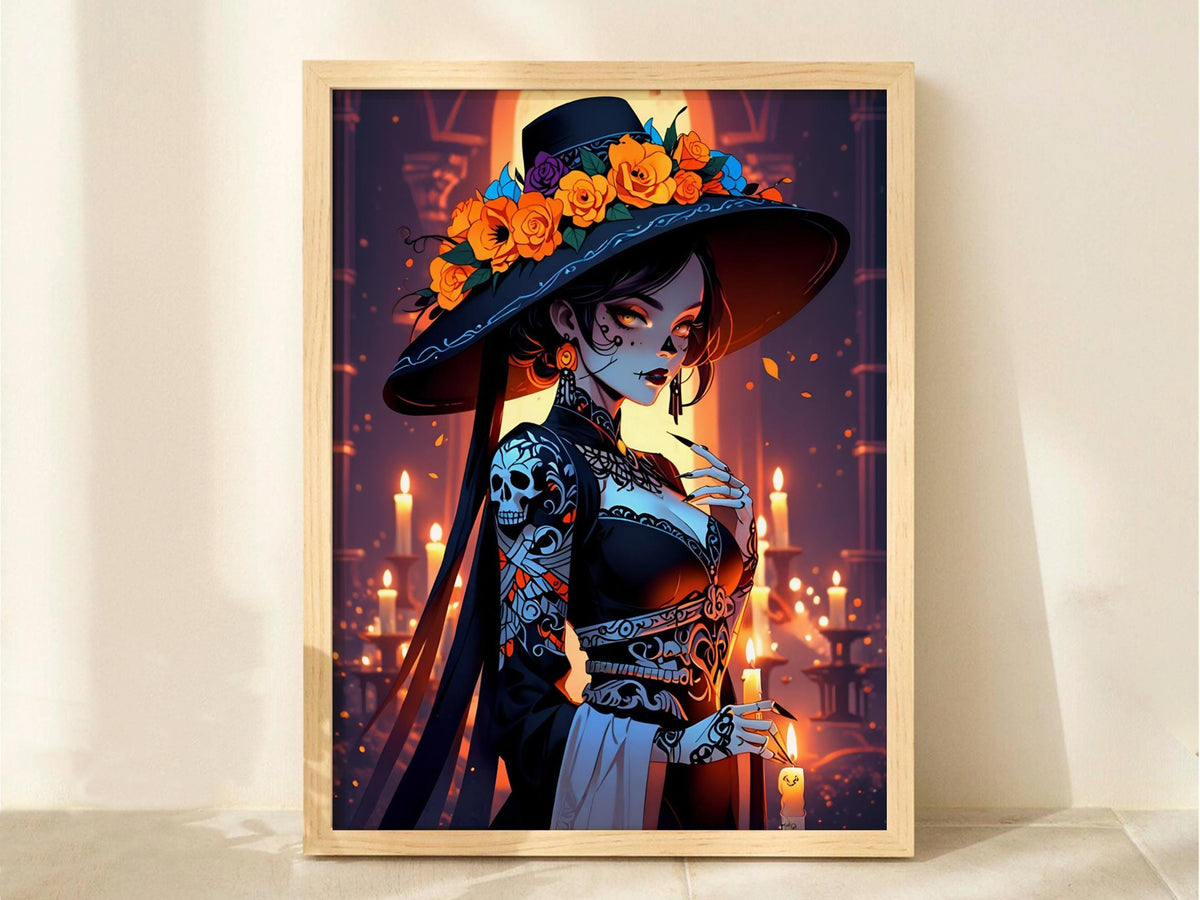 Gothic Anime Witch