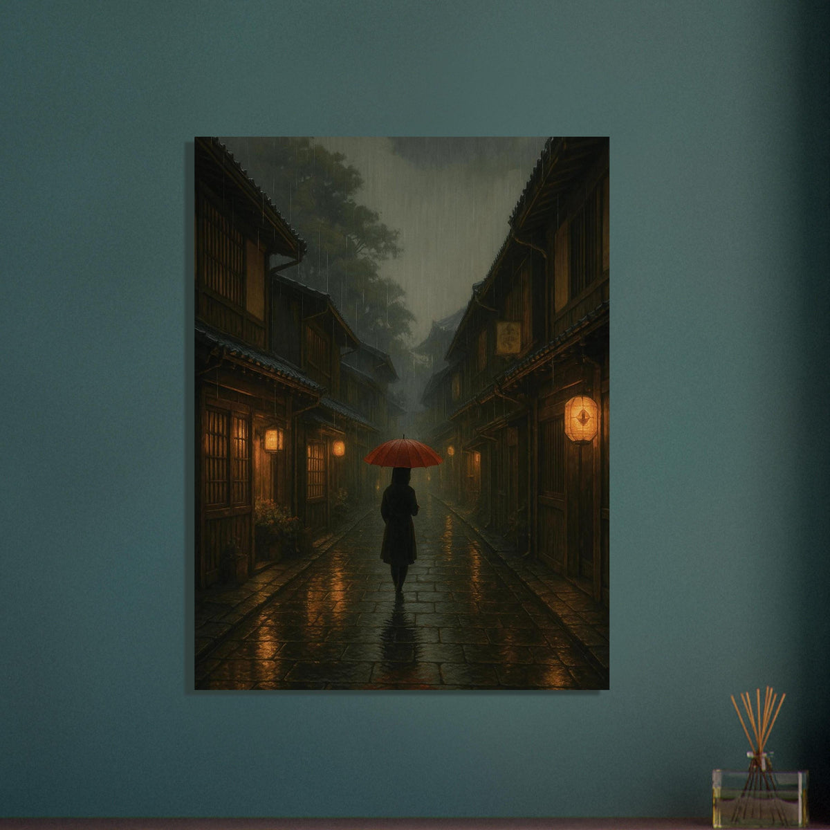 Rainy Tokyo Street