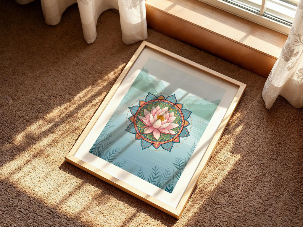 Pastel Lotus Mandala