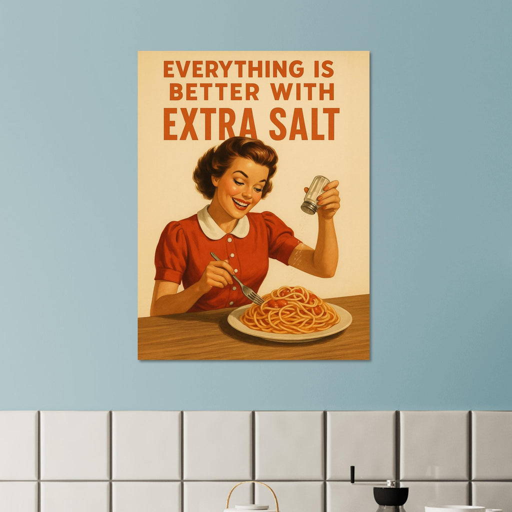 Retro Housewife Cooking