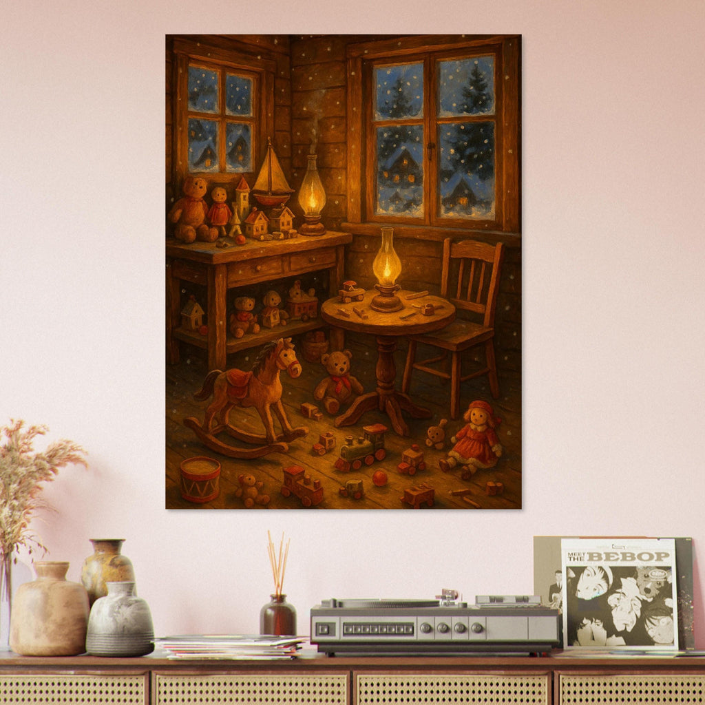 Warm Christmas Interior