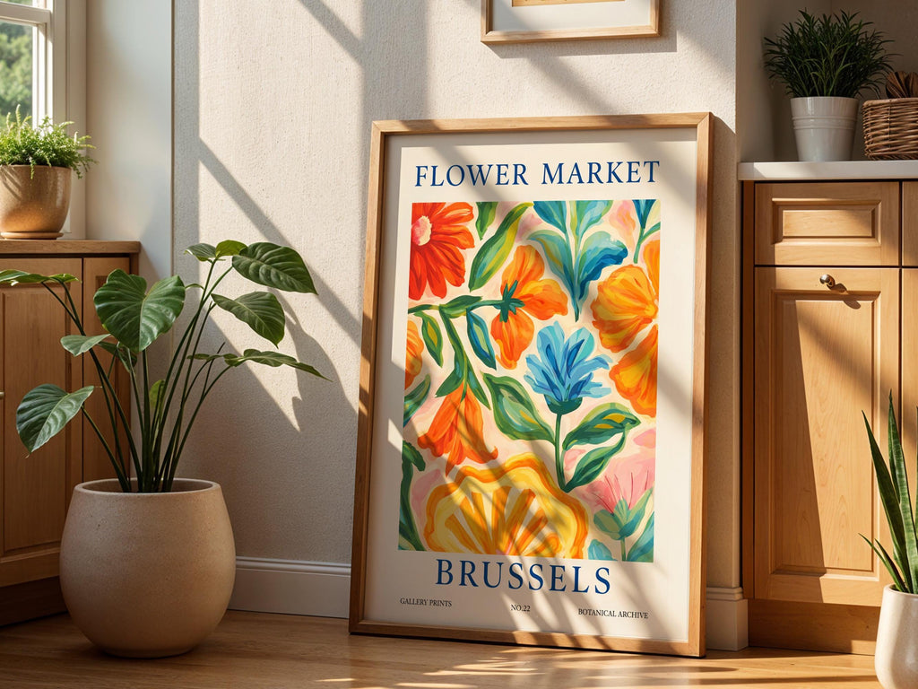 Brussels Flower Market