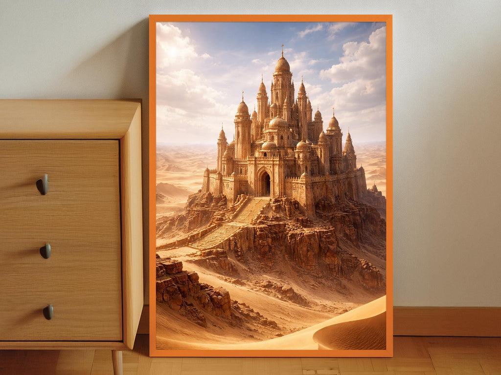 Sandstone Desert Castle