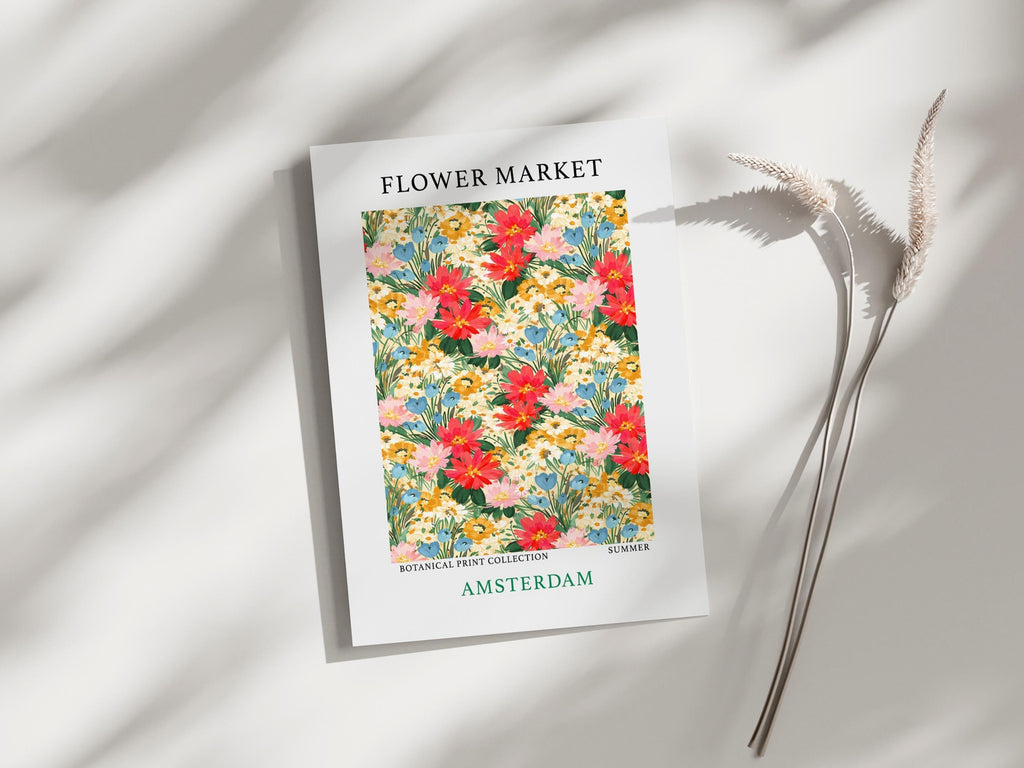 Vintage Amsterdam Flower Market