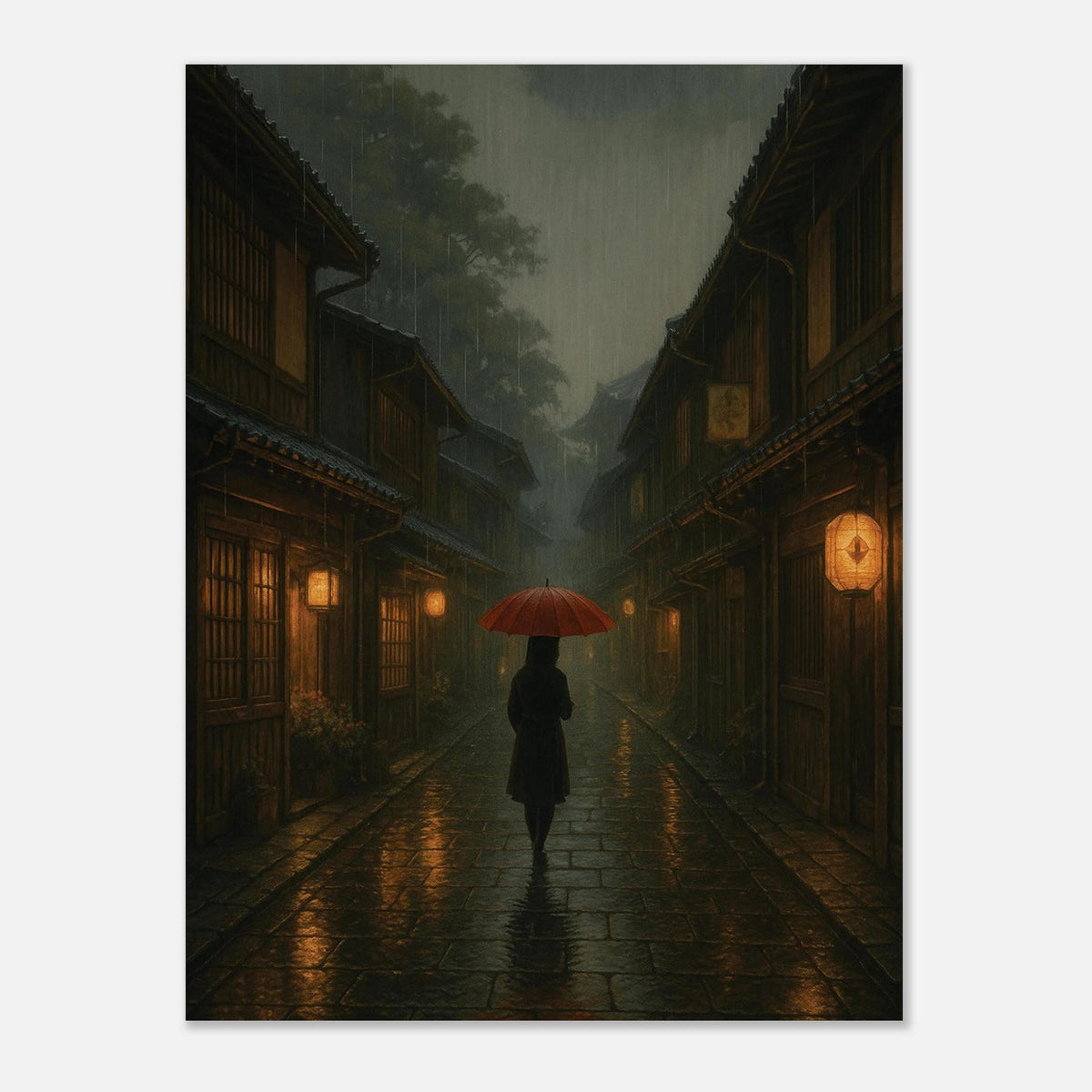 Rainy Tokyo Street