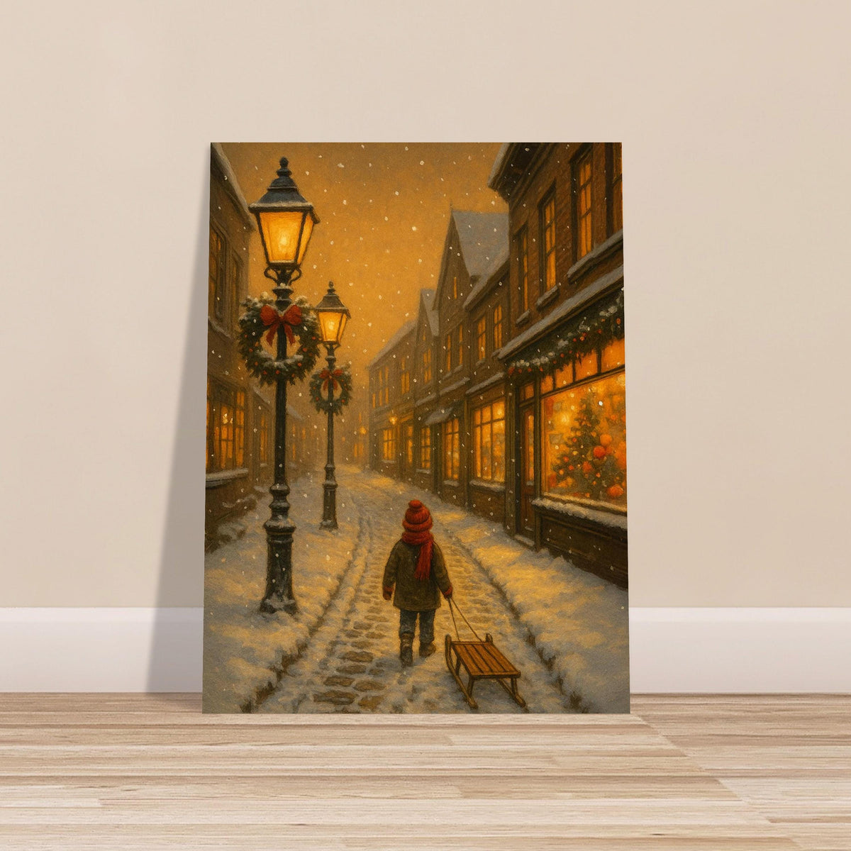Cozy Christmas Street