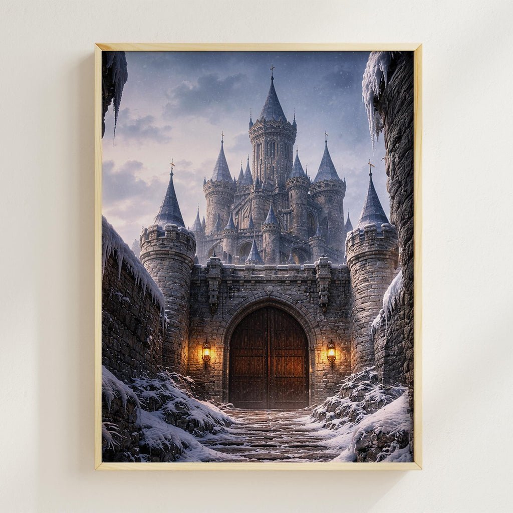 Snowy Gothic Castle