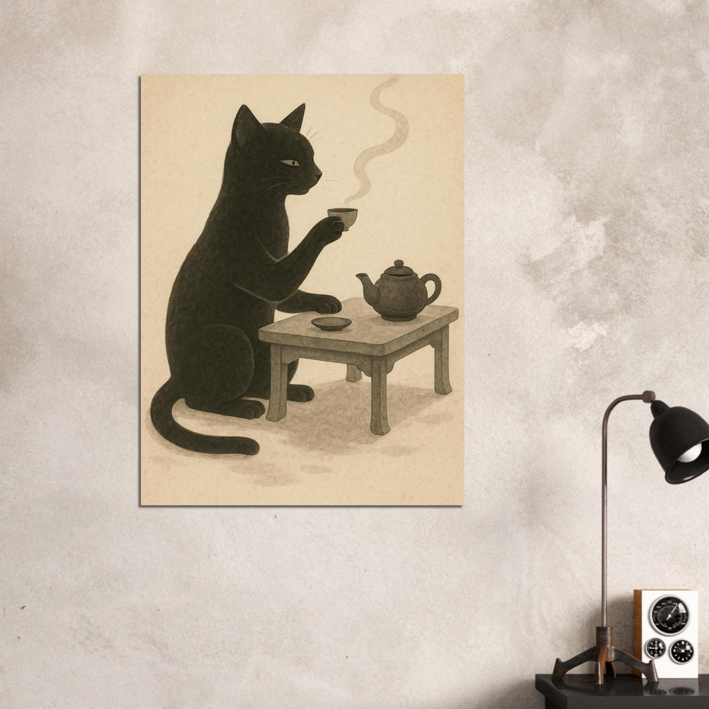 Japanese Tea Cat