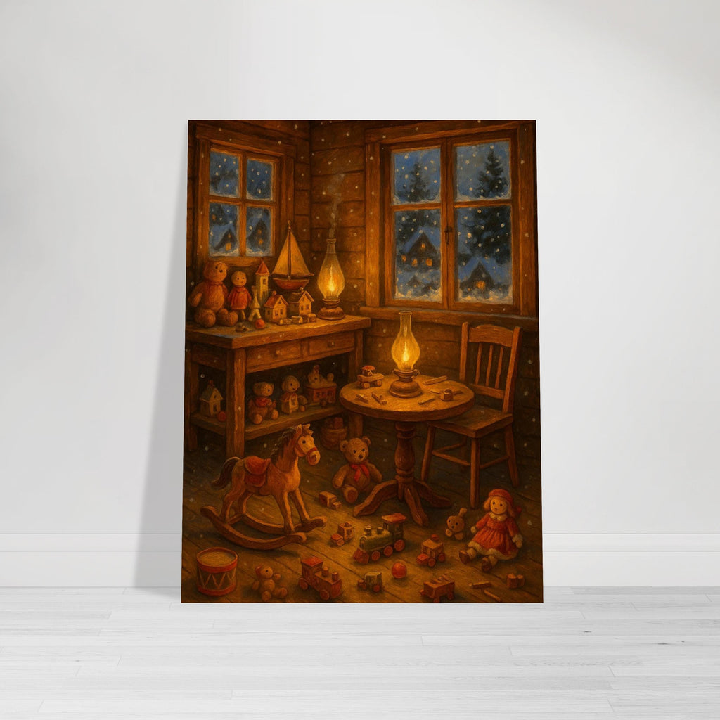 Warm Christmas Interior