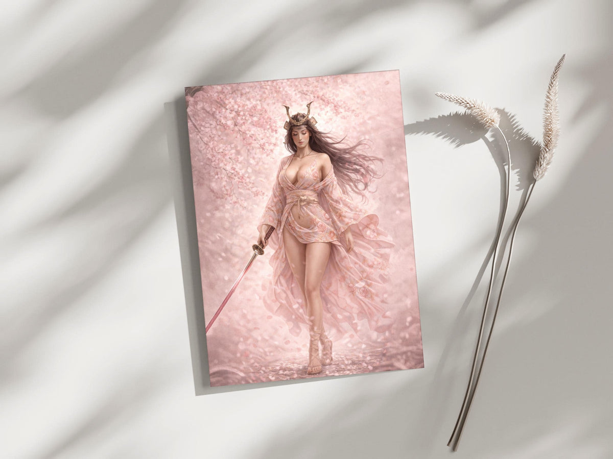 Cherry Blossom Samurai Goddess