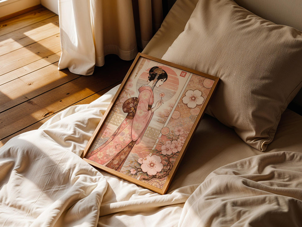 Pastel Sakura Woman