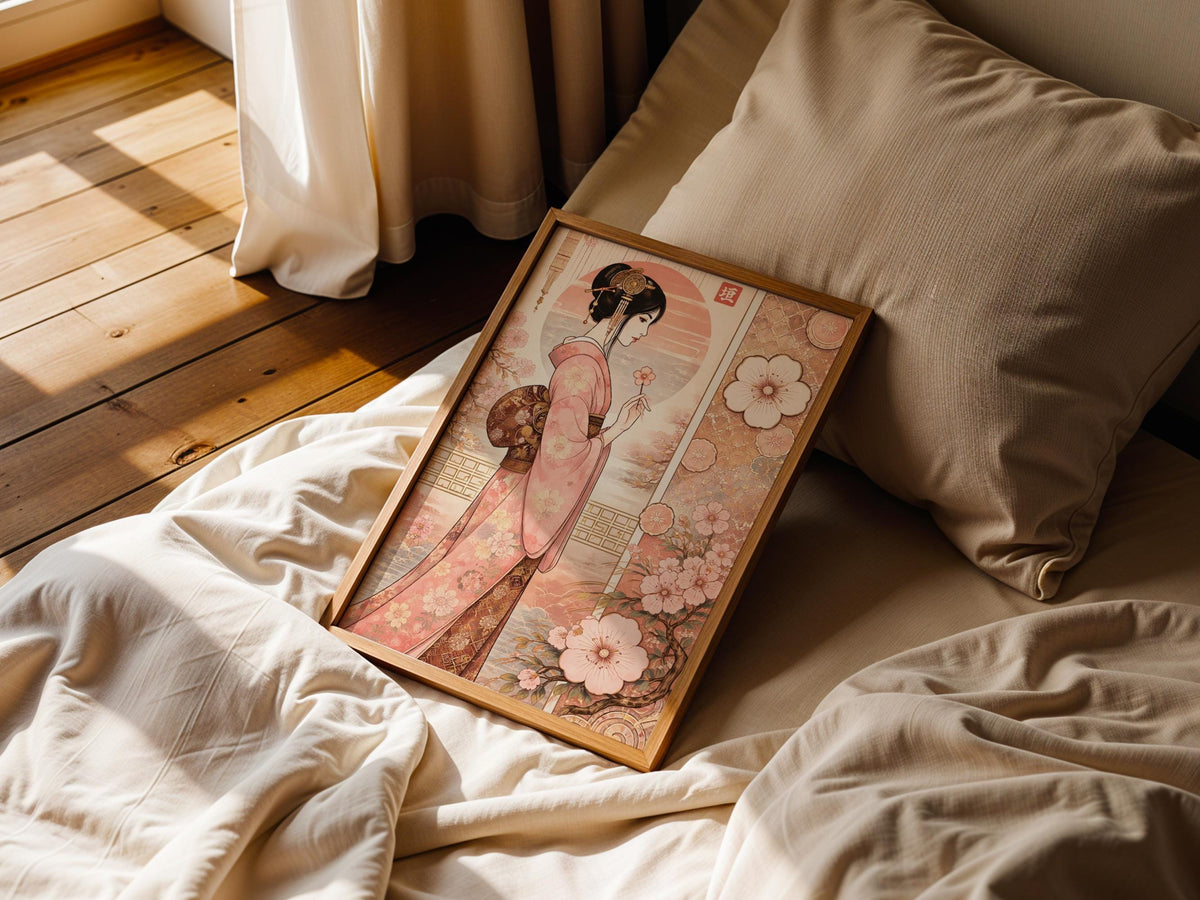 Pastel Sakura Woman