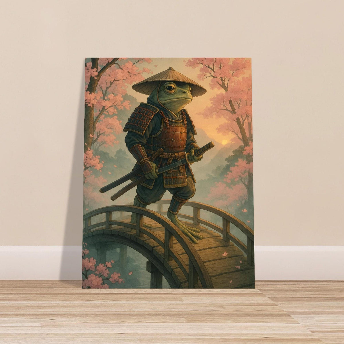 Warrior Samurai Frog