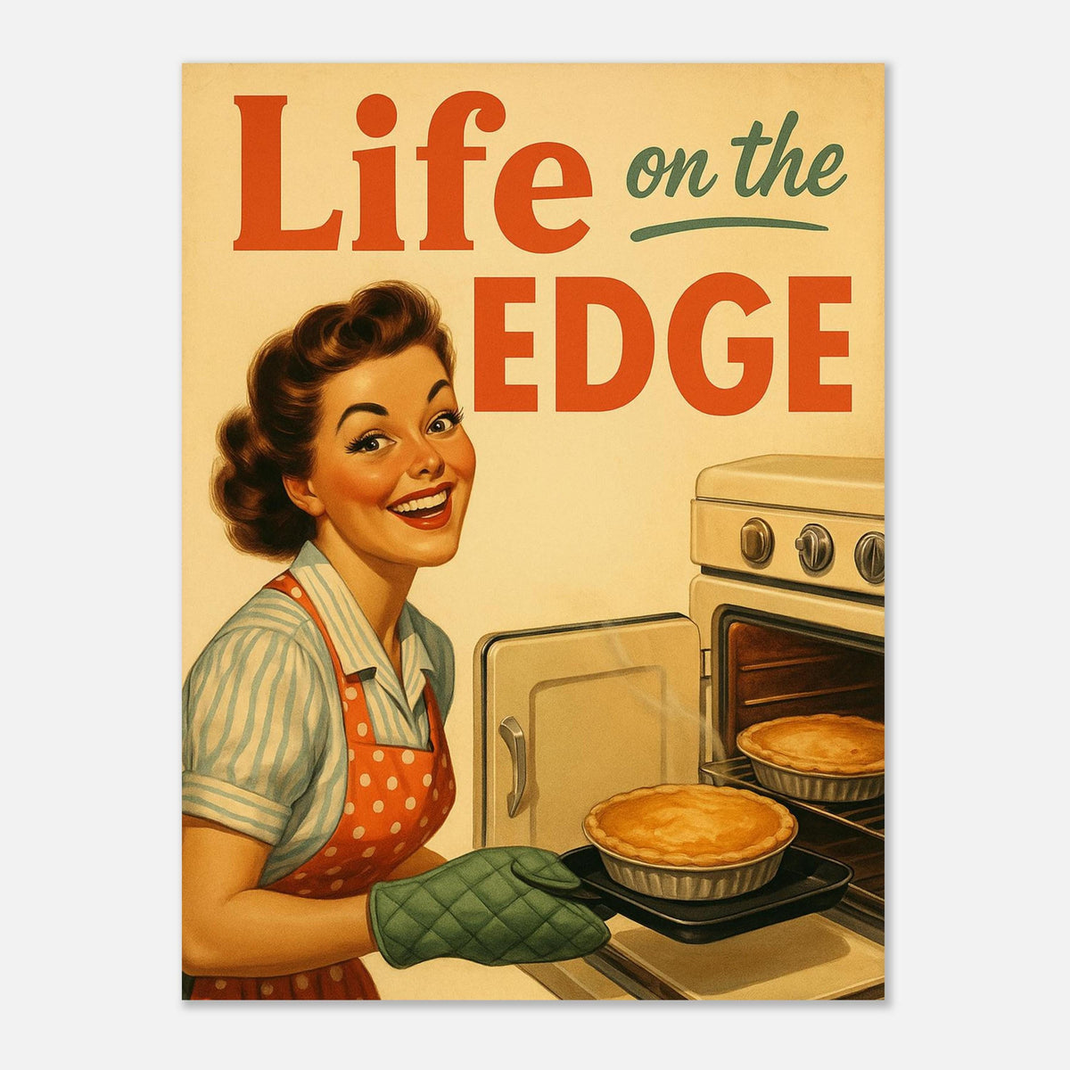 Retro Baking Humor