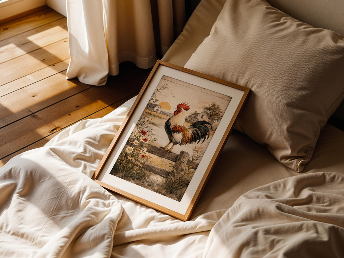 Rustic Farmhouse Rooster