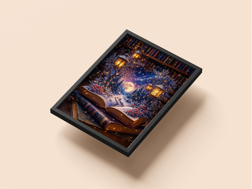 Magical Winter Library