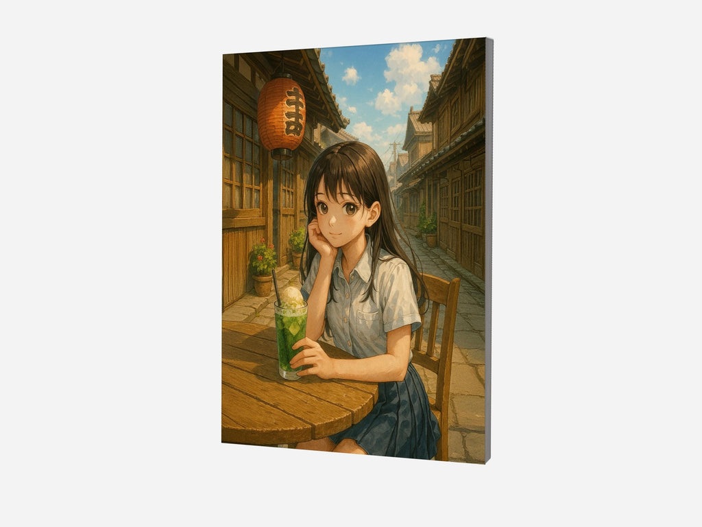Cozy Anime Cafe Girl