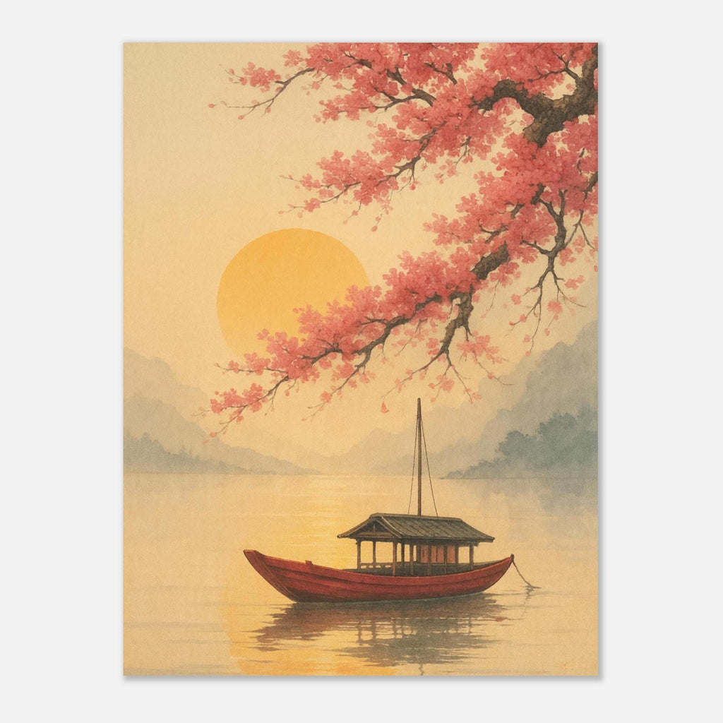 Japanese Cherry Blossom Boat