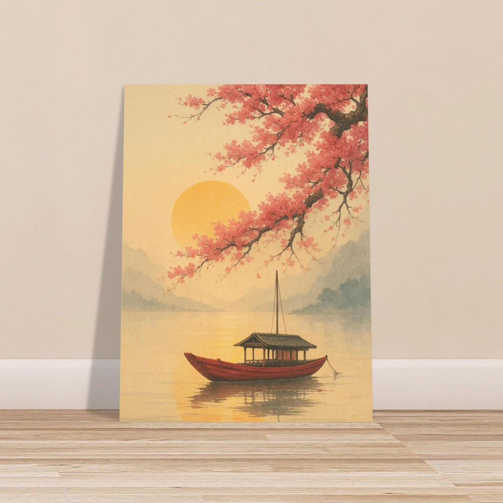 Japanese Cherry Blossom Boat
