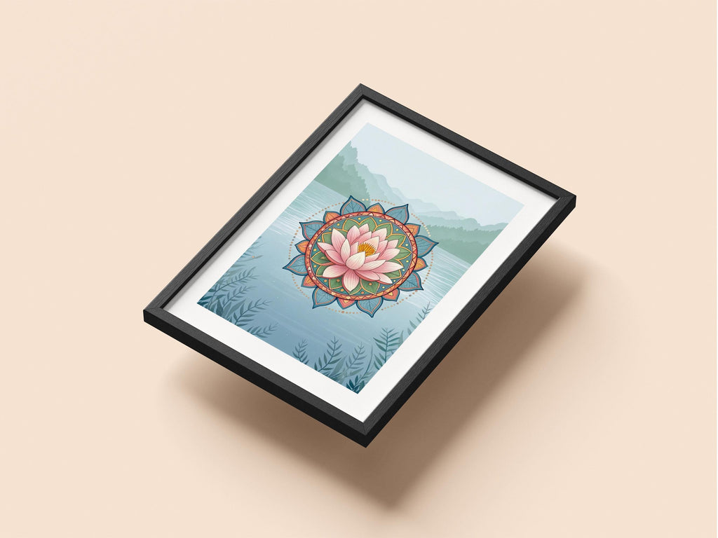 Pastel Lotus Mandala